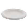 Pct 6 in. Earthchoice Compostable Fiber-blend Bagasse Dinnerware Plate, Natural MC500060001